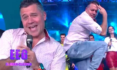 Luis Miguel Mathías Brivio imitó al cantante con divertido baile en vivo