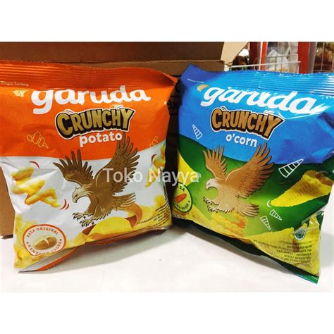 Jual Snack Garuda Crunchy O Corn Jagung Bakar Dan Potato Kentang Eropa