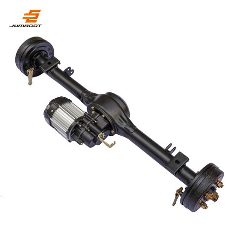 Electric Rickshaw Rear Transaxle With Differential Motor Electric Axle