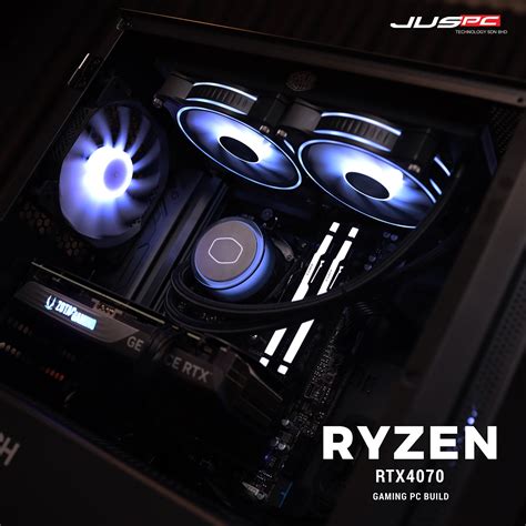 【Ryzen 7000 Series With RTX 4070 Gaming Setup】 | JusPC