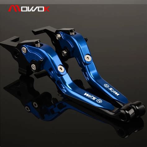 Motorcycle CNC Foldable Extendable Clutch Brake Levers With LOGO For