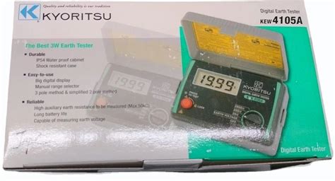 Kyoritsu Kew 4105A Digital Earth Tester 20 Ohm At Rs 28900 In New