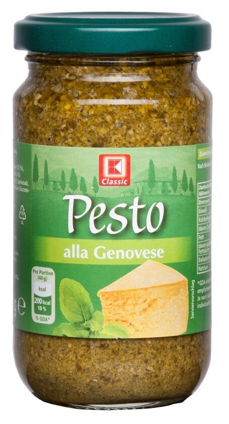 Test Kaufland K Classic Pesto Alla Genovese Stiftung Warentest