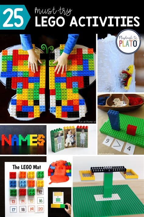 25 Must-Try LEGO Activities - Playdough To Plato