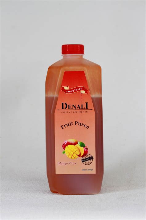 MANGO PUREE DENALI REAL FRUIT PUREE FLAVOURED SAUCE 2000gr