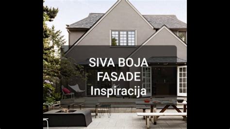 Siva Boja Fasade Inspiracija Youtube