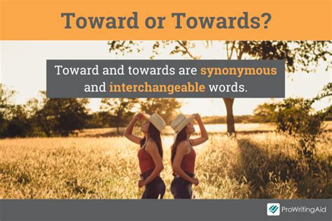 Toward vs. Towards: What's the Difference? - The Grammar Guide 