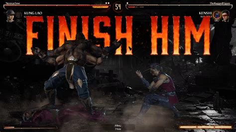 Kung Lao Goro Vs Kenshi Sub Zero God Rank Kombat League Season