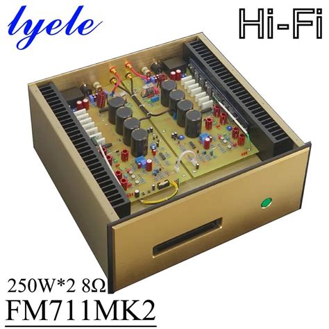 Lyele Audio Re Engraved Fm Mk Hifi Audio Amplifier Xlr Input Pure