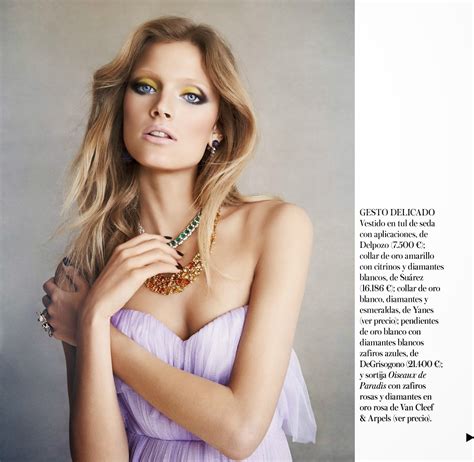 Mirame A Los Ojos Constance Jablonski By Patrick Demarchelier For