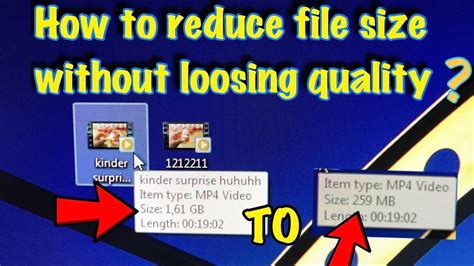 How To Reduce Video File Size Without Loosing On Quality YouTube