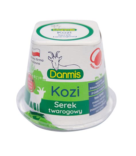 KOZI SEREK TWAROGOWY DANMIS 125 G Dobre Ceny Polski Sklepik Smakosz