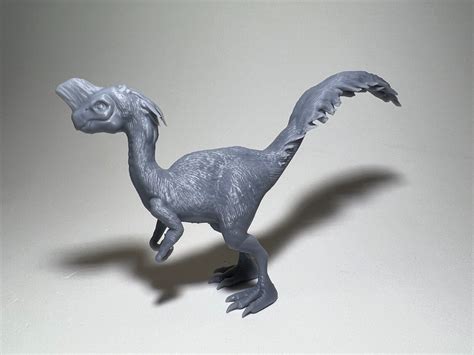 Oviraptor Jurassic Park World Dominion 3d Printed Dinosaur Resin Figure