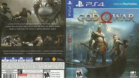 God Of War 4 Box Art