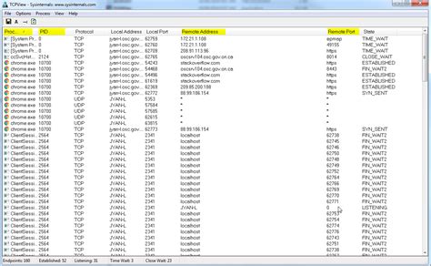 How To Find Out Windows Process Sending Traffic Especially Icmp