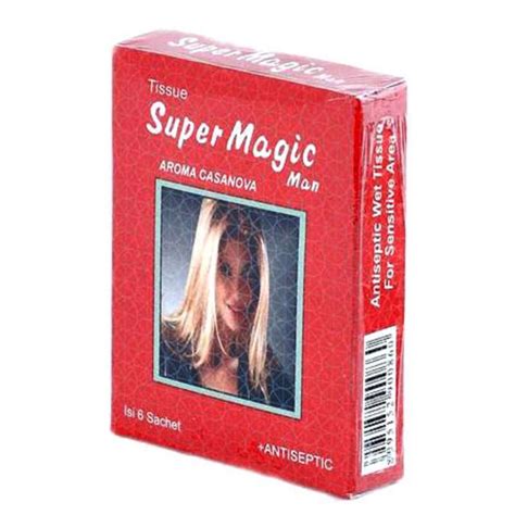 Jual Tissue Super Magic Man Casanova 6 Sachet Di Seller Mose Mart