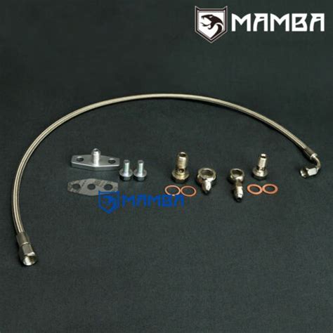 Mamba Turbo Oil Feed Line For Mazda Rx Rx B Fc Fd Ht S S Or