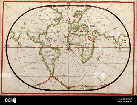 16th Century World Map Hi Res Stock Photography And Images Alamy