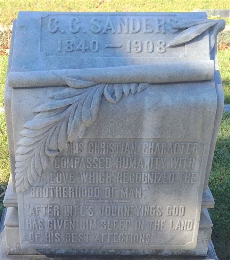 Obituary and Memorial Information for Christopher Sanders 25