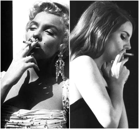 Lana Del Rey + Marilyn Monroe similarities #LDR Lana Del Rey Concert ...