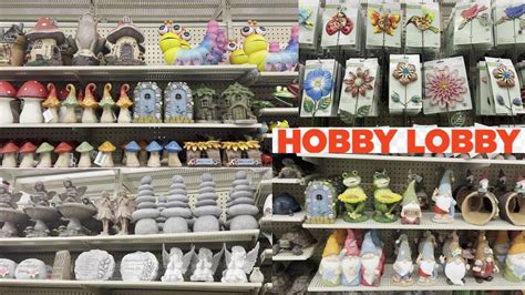 Hobby Lobby Garden Decor Shop With Me Hobby Lobby Garden