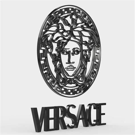 Versace Logo - 3D Model by 3d_logoman