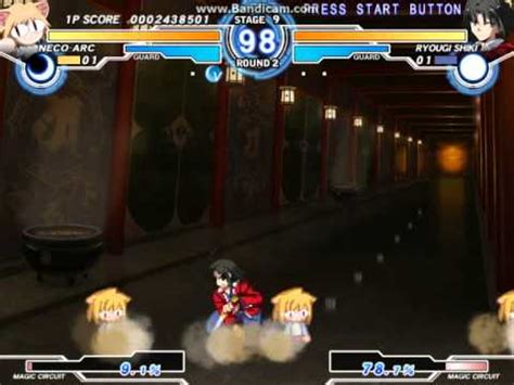 Melty Blood Actress Again Current Code Ver C Neco Arc Arcade