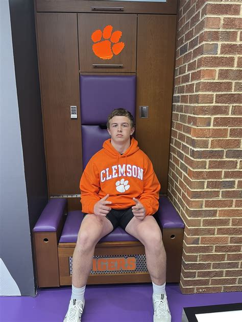 Mason Townsend on Twitter: "Had a blast with @Team3Sports at @ClemsonFB