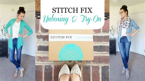 My First Stitch Fix Unboxing Review Try On YouTube