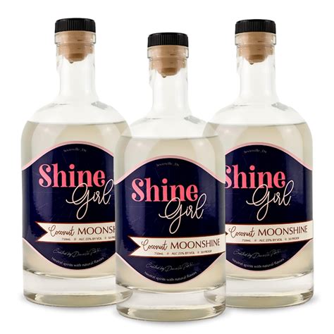 Buy Shine Girl Moonshine Coconut Moonshine 3 Bottle Bundle At