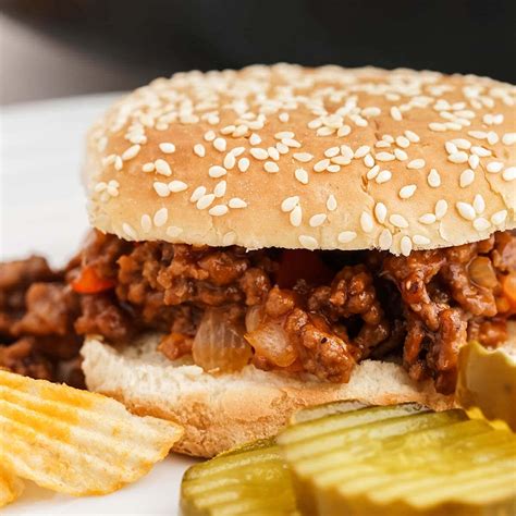 Old Fashioned Sloppy Joe Recipe Recipe Sloppy Joes Recipe Homemade