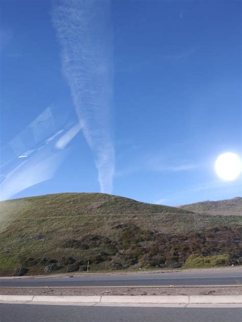 This cloud formation shaped like a tornado : r/mildlyinteresting