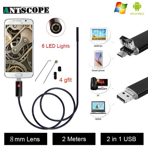 Antscope Android Endoscope Mm Endoscope Usb Android Endoscopic Camera