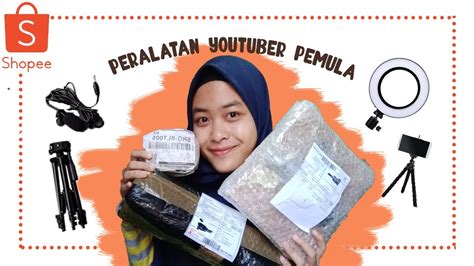 UNBOXING Peralatan Youtuber Pemula 2020 Modal HP Doang Murah