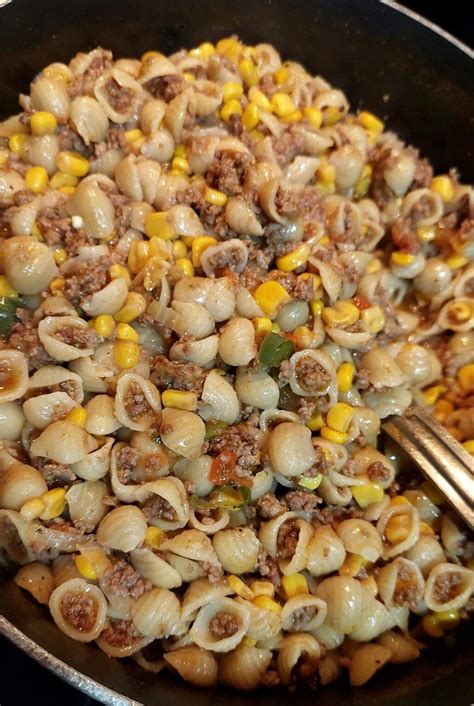 Conchitas With Ground Beef Weeknight Recipes