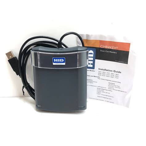 HID Omnikey 5321 V2 CLi ROHS USB Desktop Contactless Smart Card Reader ...