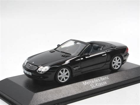 Minichamps Mercedes Benz Sl Klasse R Schwarz In Ovp