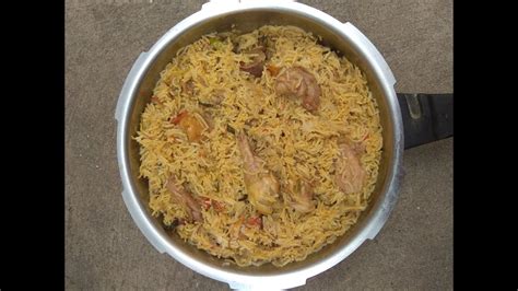 NATTU KOZHI BIRYANI Country Chicken Biryani In Pressure Cooker