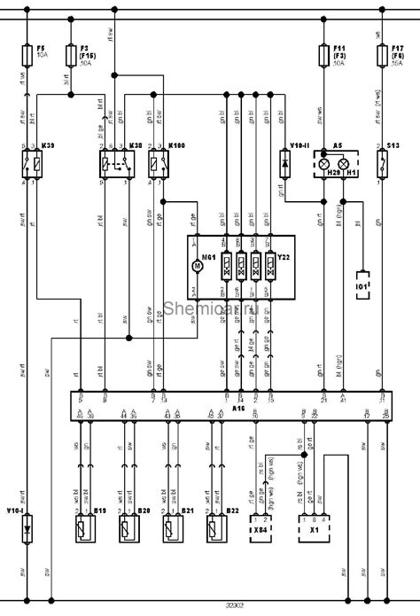 Электросхема митсубиси