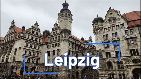 Leipzig A Walk Through The Old Town Exploring Main Attractions YouTube