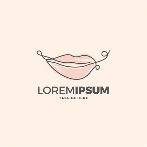 Premium Vector Lips Logo Beauty Sexy Lips Vector Illustration