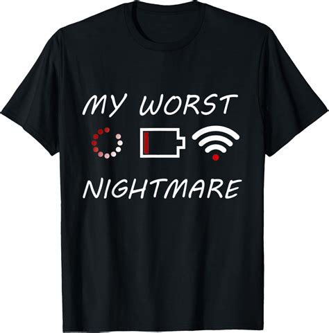 My Worst Nightmare Funny gifts For a Gamer T-Shirt - Walmart.com