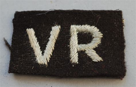 Wwii Raf Volunteer Reserve Badges Elliott Military