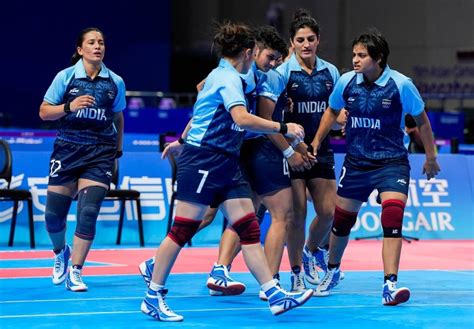 Asian Games India Women S Kabaddi Team Secure Medal