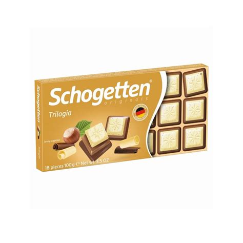 Шоколад Schogetten трилогия, 100г (1 шт) - купить с доставкой по ...