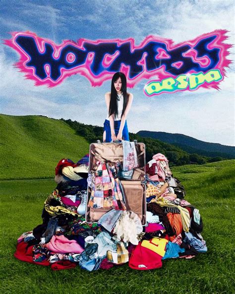 Aespa Giselle Hot Mess Edit Graphic Design Art In 2024 Graphic Design Poster Japanese Graphic