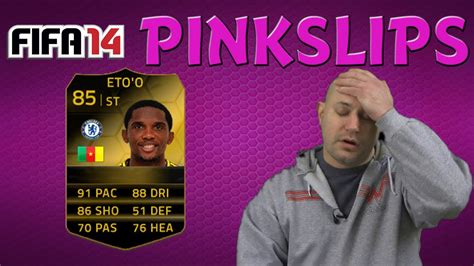 Pink Slips If Samuel Eto O Rage Next Gen Fifa Youtube