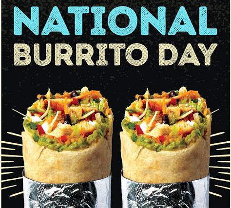 National Burrito Day 2023 Freebies Deals From Chipotle Taco Bell