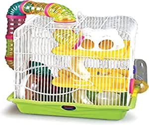 Gaiola American Pets Labirinto Safari M Para Hamster Cores Sortidas