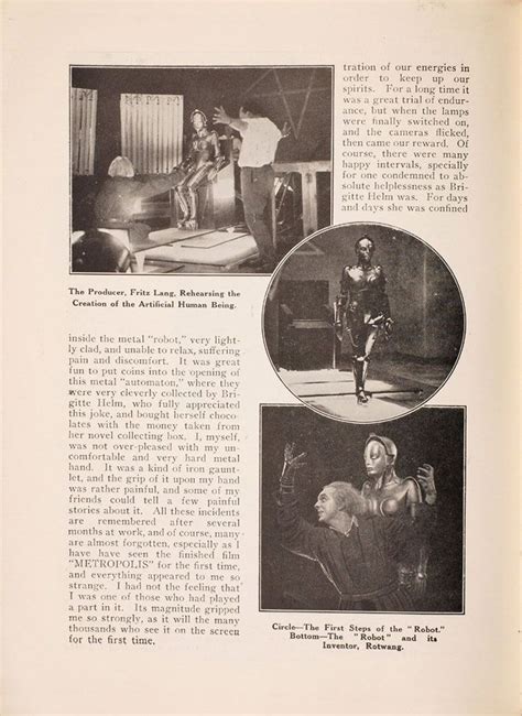 Recovered 1927 Metropolis Film Program Goes Behind The Scenes Of A Sci